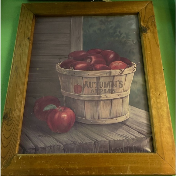 Wall Decor Apple Picture Poshmark